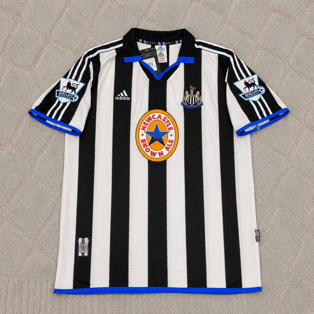 Alan Shearer #9 Newcastle United Retro Trikot Kit Jersey Soccer Shirt