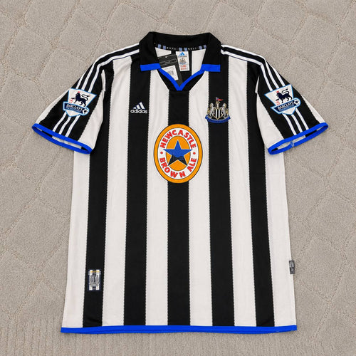 Alan Shearer #9 Newcastle United Retro Trikot Kit Jersey Soccer Shirt