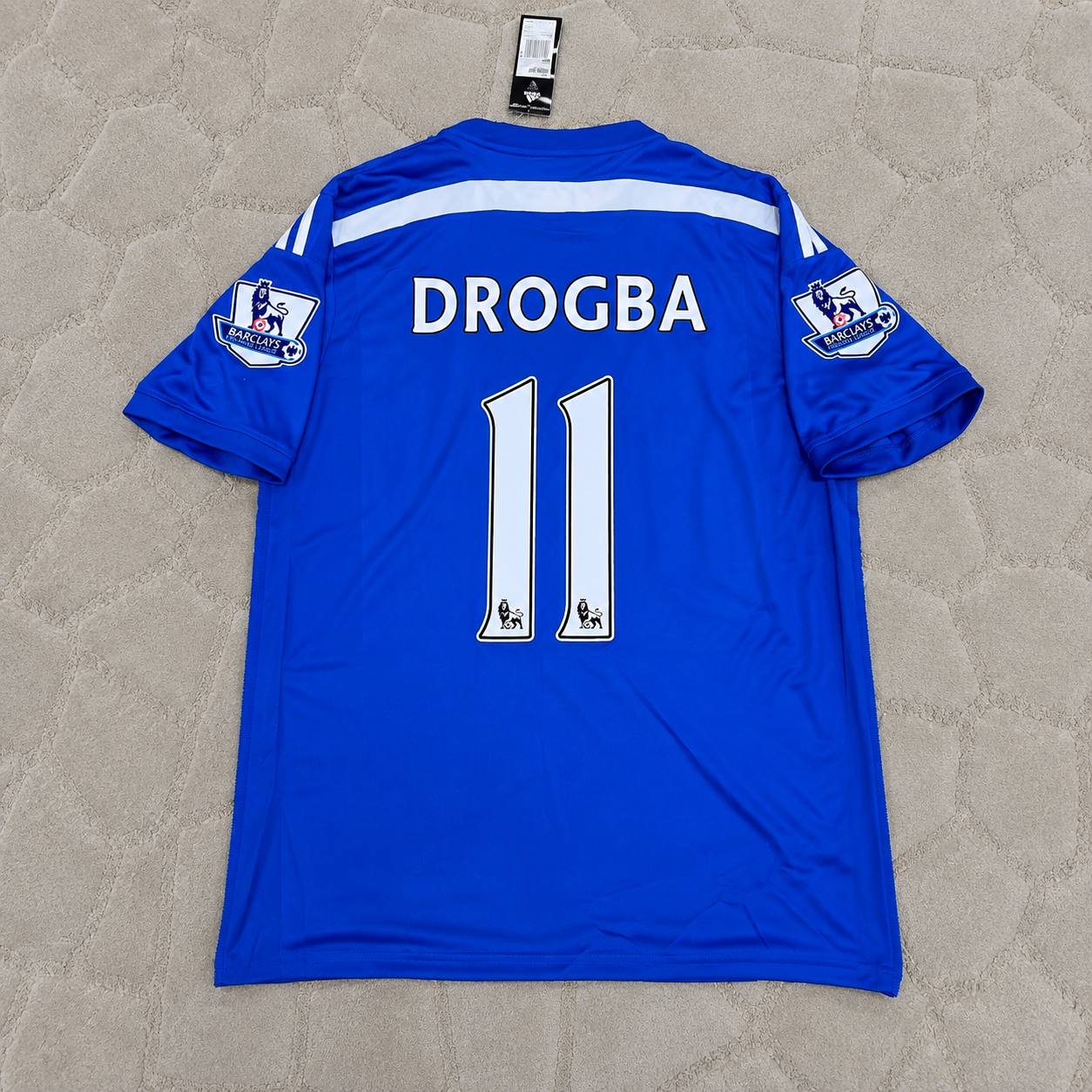 Didier Drogba Chelsea 2014/15 Blue New Season Football Jersey Kit