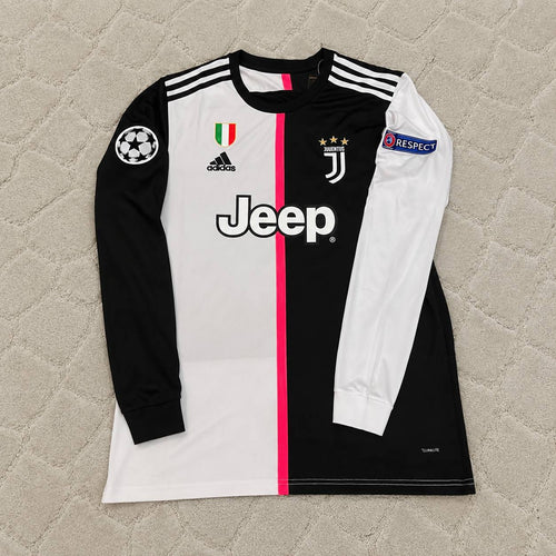 Blaise Matuidi 14- Juventus Long Sleeve 2019 2020 Retro White Black Jersey Trikot Maglia