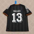 Michael Ballack Germany 2002 World Cup Black Special Retro Football Jersey