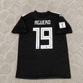 Sergio Kun Agüero Argentina 2018 World Cup Black Retro Football Jersey