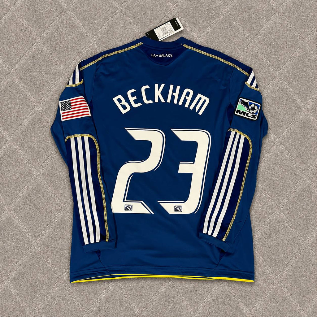 David Beckham 23 - LA Galaxy 2011/12 MLS Retro Kit Jersey Maillot Trikot