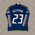 David Beckham 23 - LA Galaxy 2011/12 MLS Retro Kit Jersey Maillot Trikot
