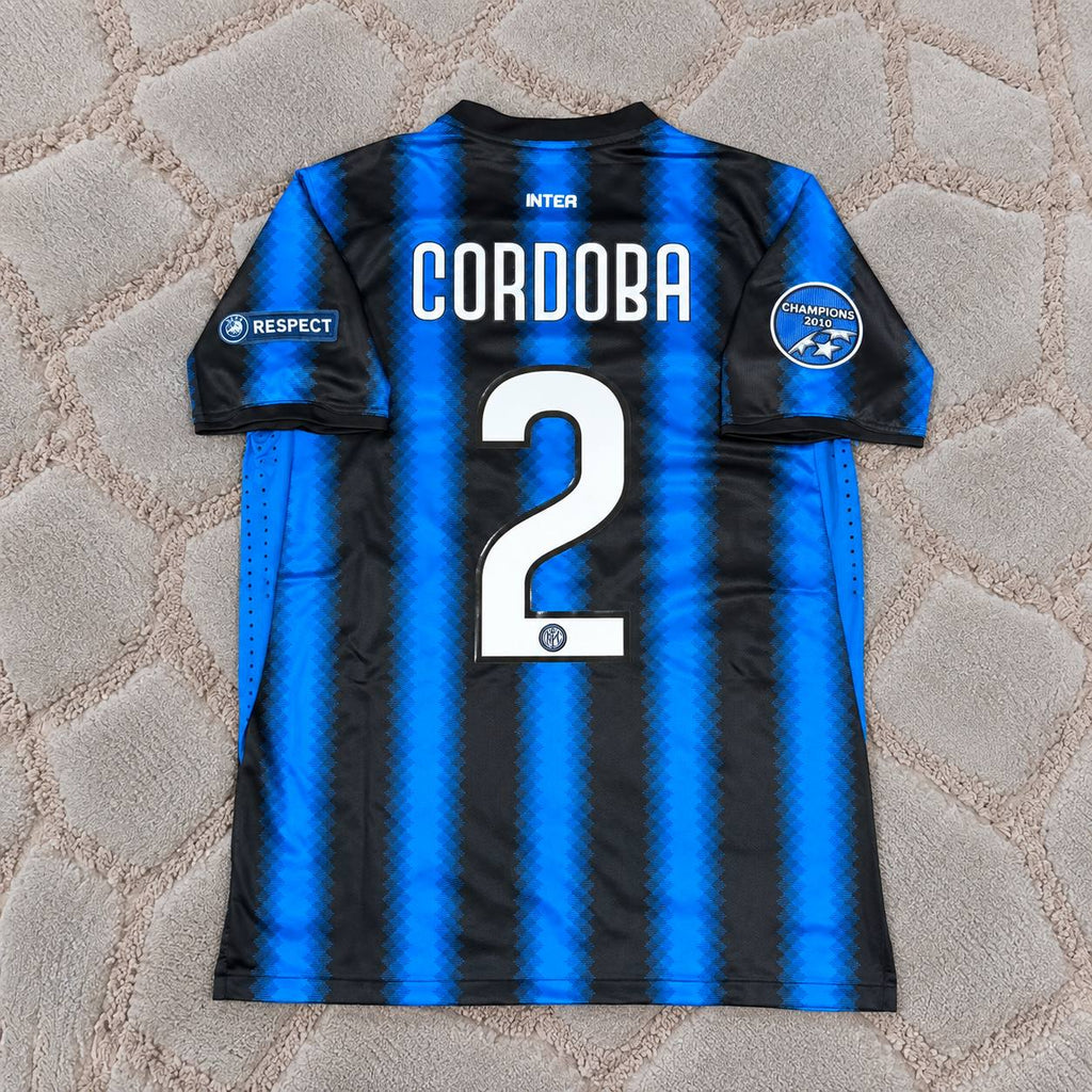 Ivan Cordoba #2 Inter 2011-2012 Retro Football Shirt - Jersey Kit - Trikot Maillot