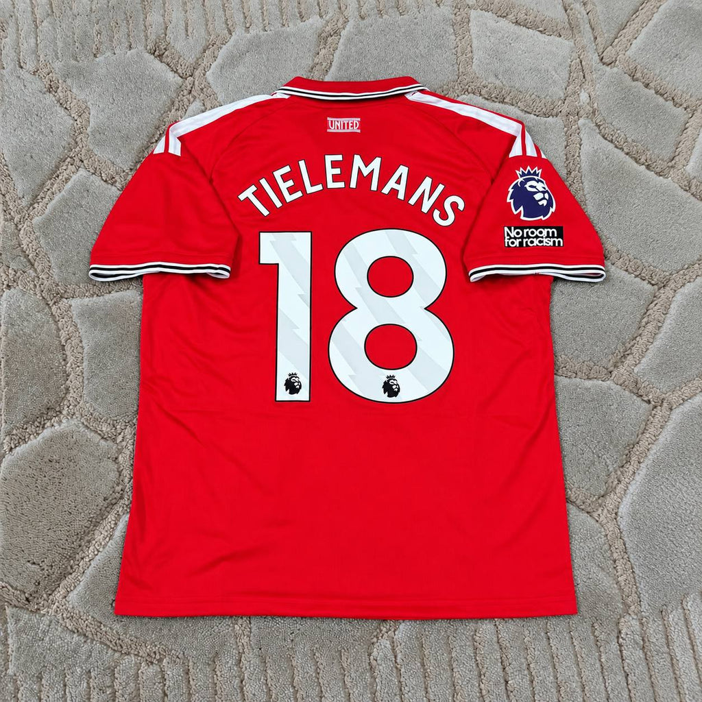 Youri Tielemans #18 Manchester United New Season 2026-2027 Home Football Shirt - Jersey Kit