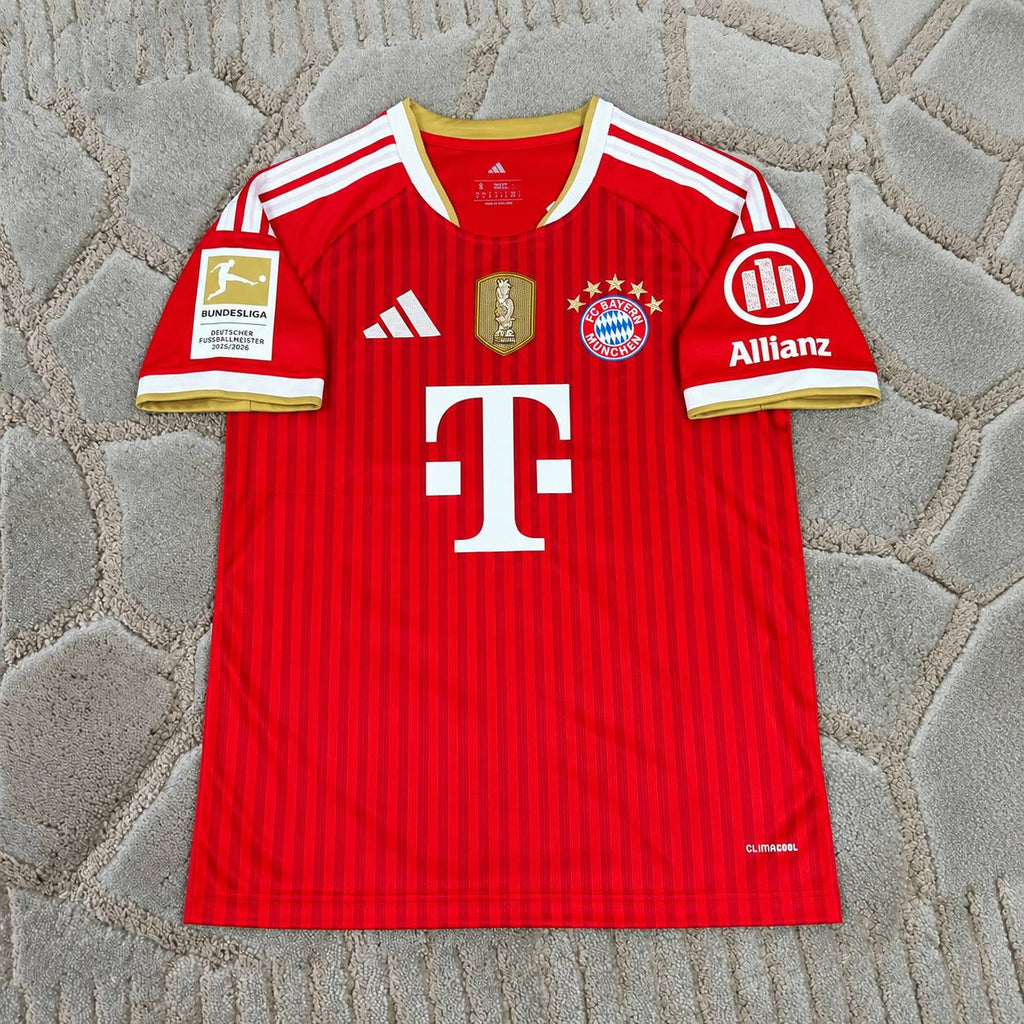 Lennart Karl #42 Bayern München 2026-2027 Home Football Shirt - Jersey kit - Bundesliga Championship Patch