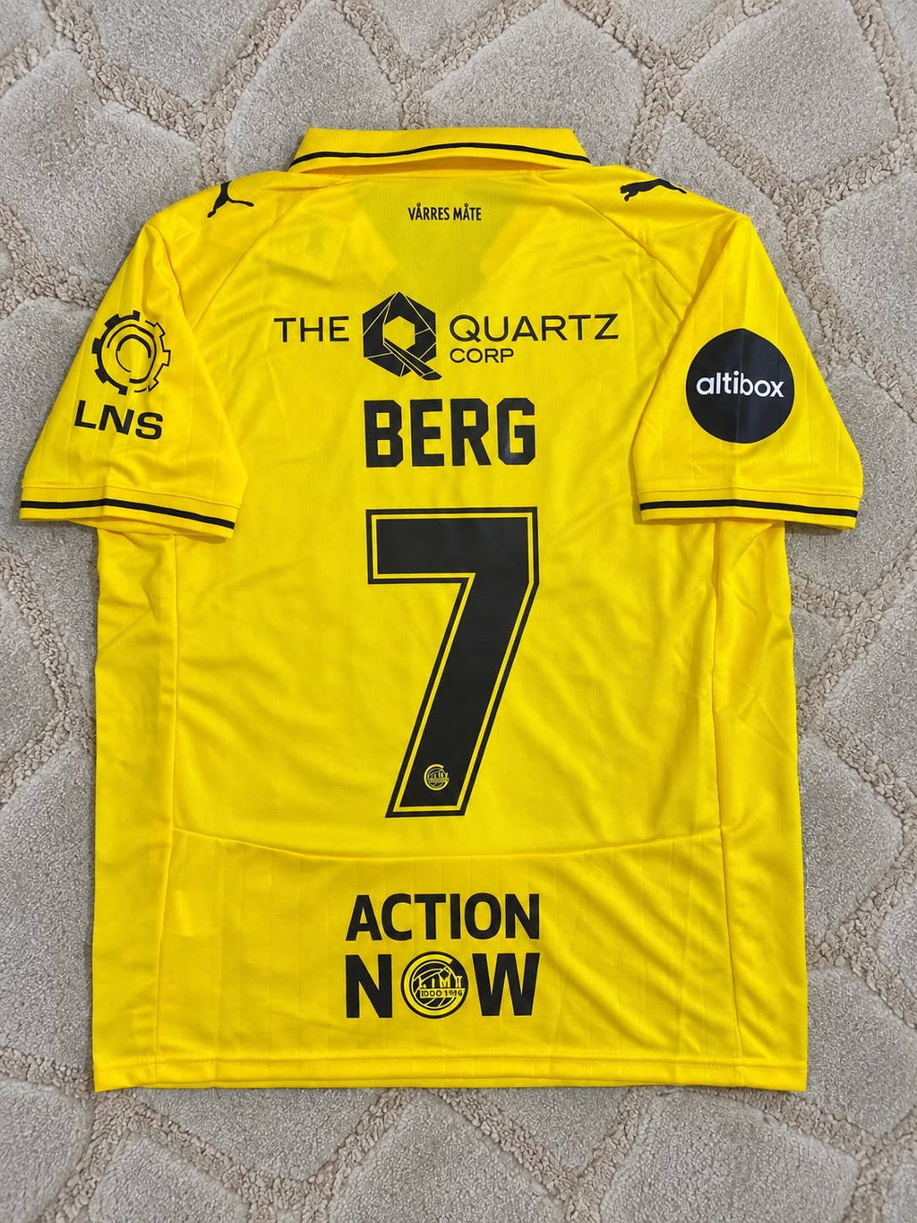 Patrick Berg #7 Bodo Glimt New Season2026-2027 Football Shirt - Jersey Kit - Trikot Maillot