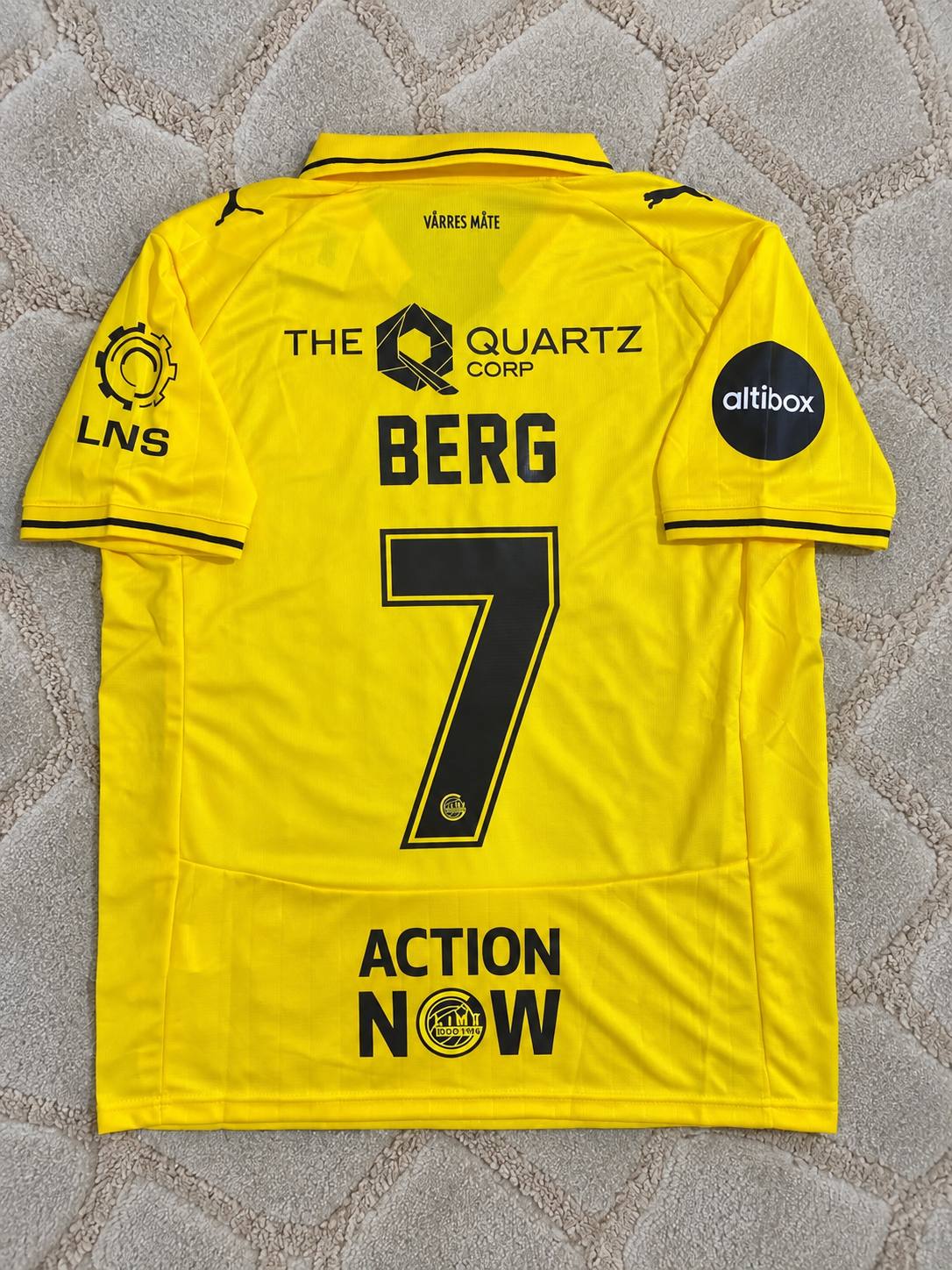 Patrick Berg #7 Bodo Glimt New Season2026-2027 Football Shirt - Jersey Kit - Trikot Maillot