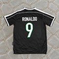 Ronaldo Nazario #9 Brazil Retro Black Edition Jersey – Football Shirt