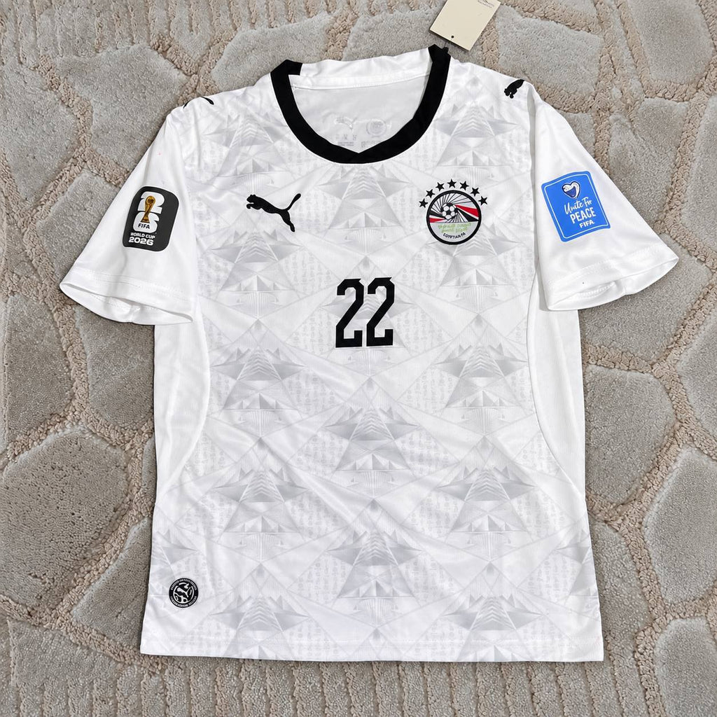 Omar Marmoush #22 Egypt 2026 World Cup Away Football Shirt - Jersey Kit