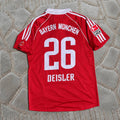 Sebastian Deisler #26 Bayern München 2005-2006 Red Retro Home Football Shirt - Trikot Maillot