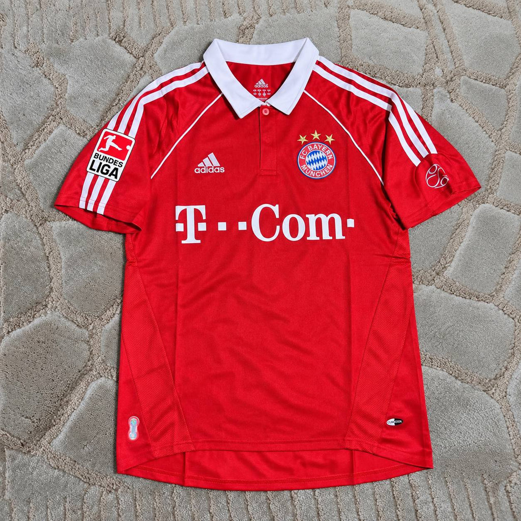Sebastian Deisler #26 Bayern München 2005-2006 Red Retro Home Football Shirt - Trikot Maillot