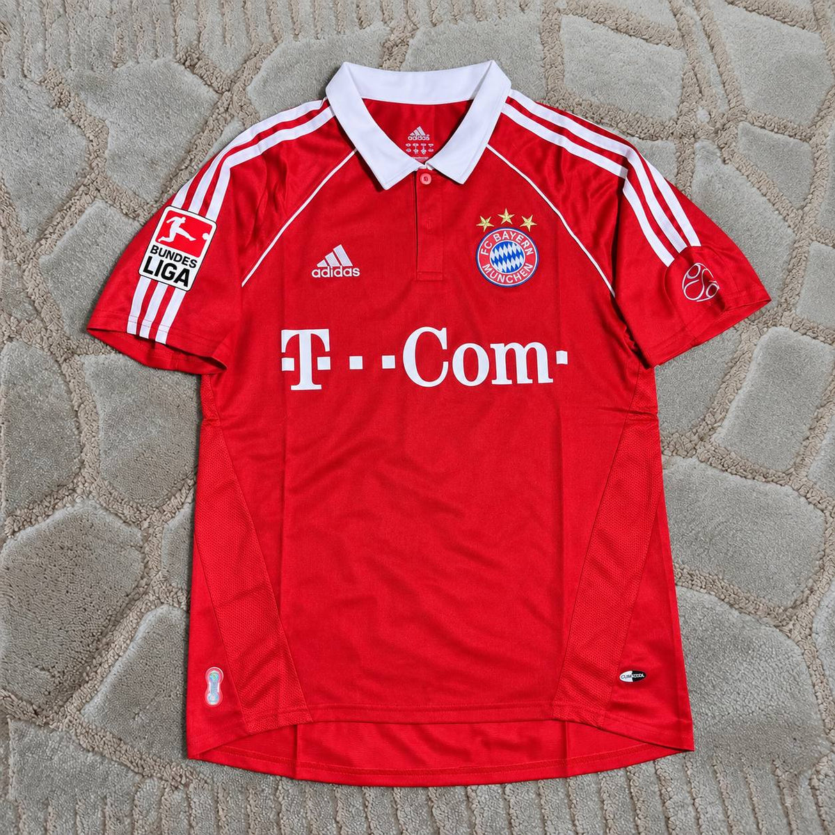 Sebastian Deisler #26 Bayern München 2005-2006 Red Retro Home Football Shirt - Trikot Maillot