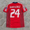 Roque Santa Cruz #24 Bayern München 2002-2003 Home Retro Jersey – Double Season Edition - Trikot Maillot