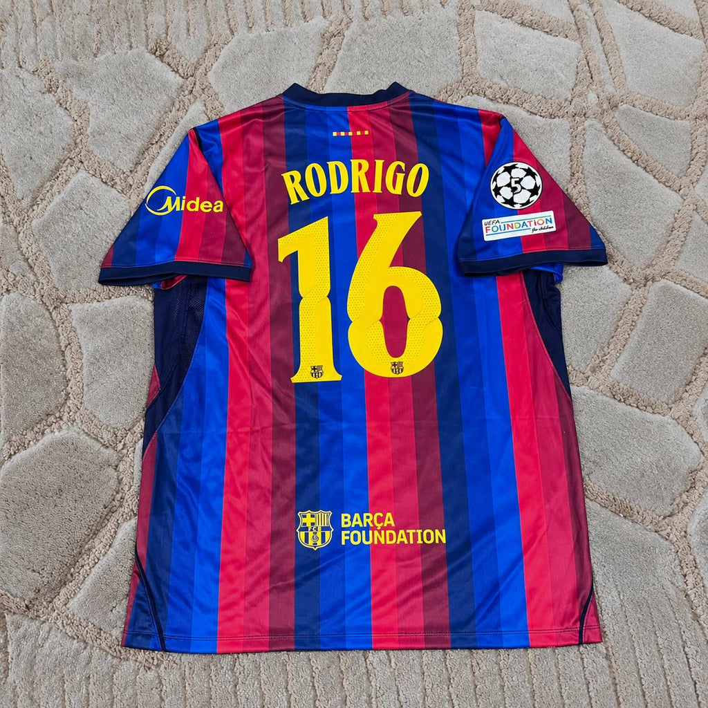 Rodri #16 Barcelona New Season 2027 Home Football Shirt - Champions League - Trikot Maillot