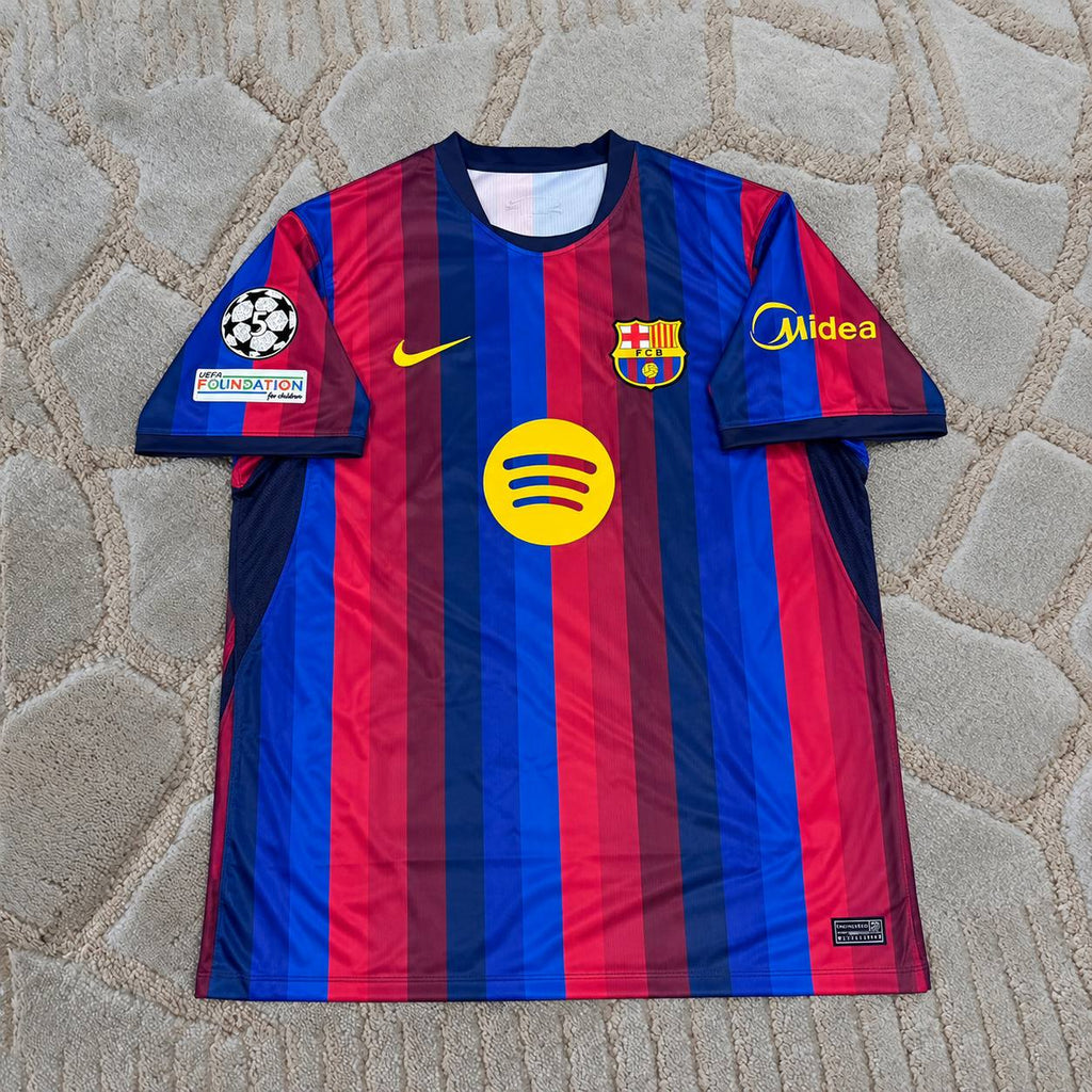 Rodri #16 Barcelona New Season 2027 Home Football Shirt - Champions League - Trikot Maillot