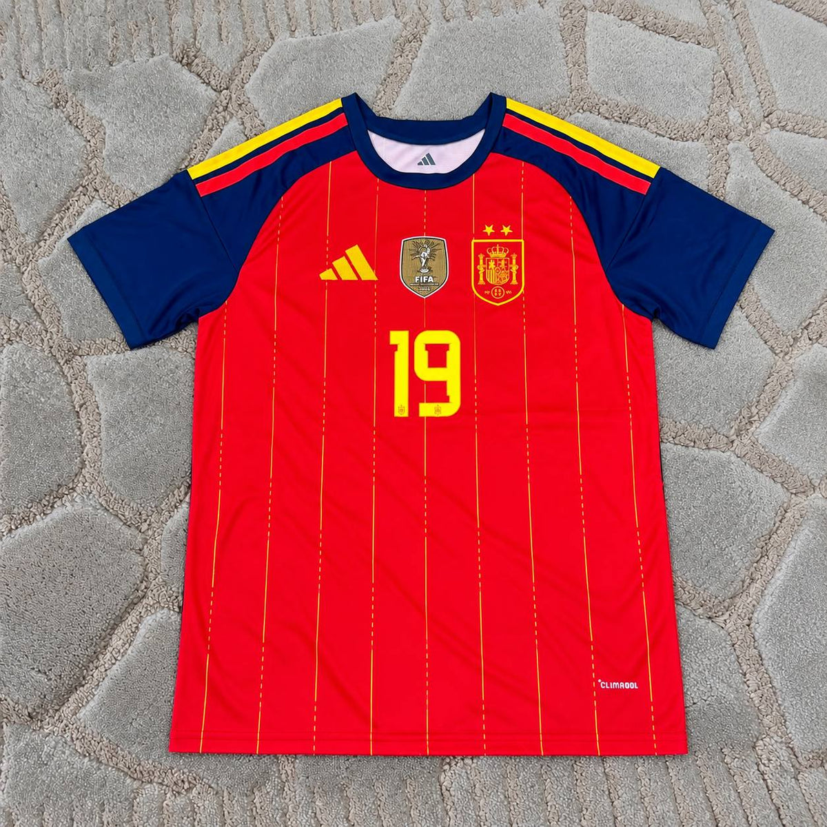 Lamine Yamal #19 Spain 2026 World Cup Two-Star  Football Shirt - Champions Edition