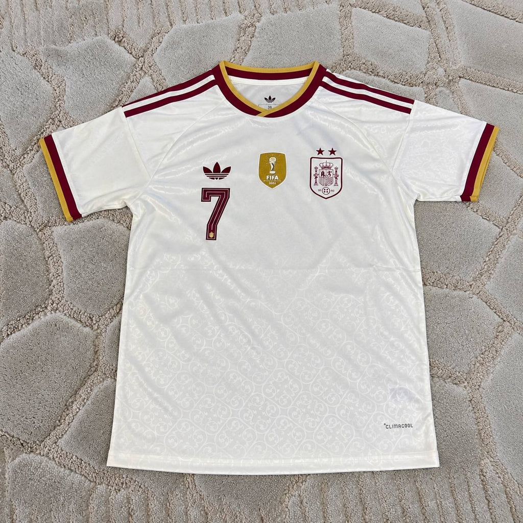 Ferran Torres #7 Spain Two Star 2026 World Cup Champions Away Jersey Trikot Maillot