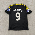 Fernando Torres Chelsea 2012/2013 Black Yellow Retro Football Jersey