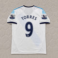 Fernando Torres Chelsea 2012-2013 Retro White Football Jersey