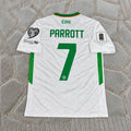 Troy Parrott #10 Ireland New Season 2026 World Cup Qualifiers White Away Football Shirt - Jersey Kit