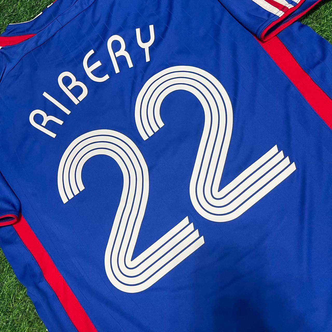 Franck Ribery France 2006 World Cup Blue Retro Kit – | Trikot | Maillot Soccer Shirt