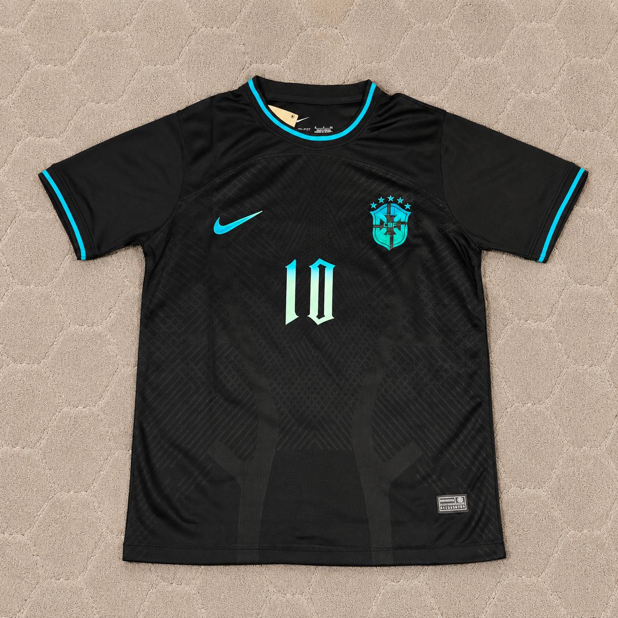 Pele Brazil Retro Football Jersey Trikot Maglia Soccer Shirt