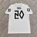 Antonio Nusa Norway 2026 World Cup White Away Football Shirt - Jersey Kit