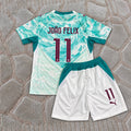 Joao Felix Portugal 2026 World Cup Kids Away Black Football Shirt - Jersey Kit - Trikot Maillot