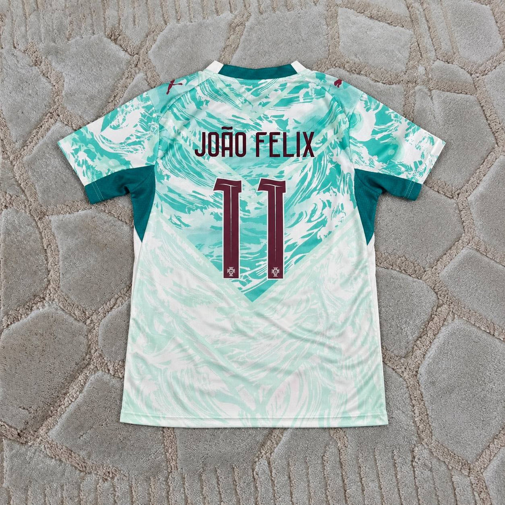 Joao Felix Portugal 2026 World Cup Away Black Football Shirt - Jersey Kit - Trikot Maillot