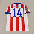 Gabi #14 Atlético Madrid 2014 Champions League Final Retro Football Jersey