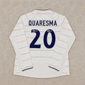 Ricardo Quaresma #20 Barcelona 2003 2004 Away Long Sleeve Retro Football Jersey Kit