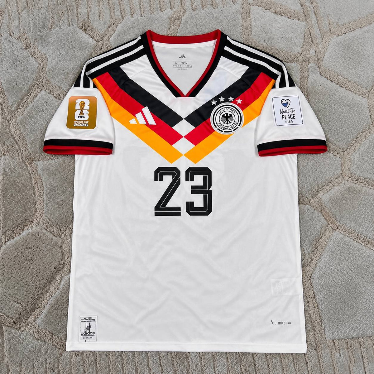 Felix Nmecha Germany 2026 World Cup Home Football Shirt - Jersey Kit - Trikot Maillot