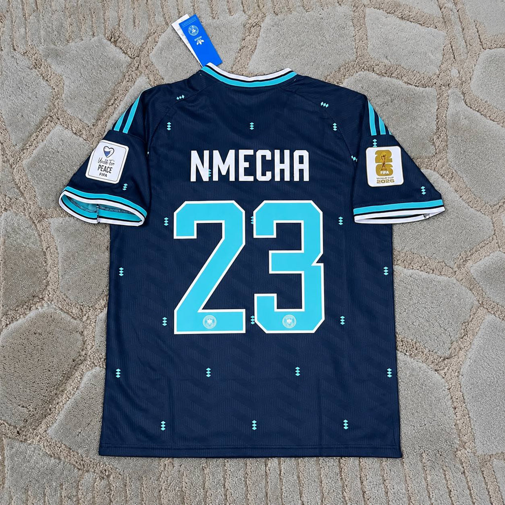 Felix Nmecha Germany 2026 World Cup Away Football Shirt - Jersey Kit - Trikot Maillot