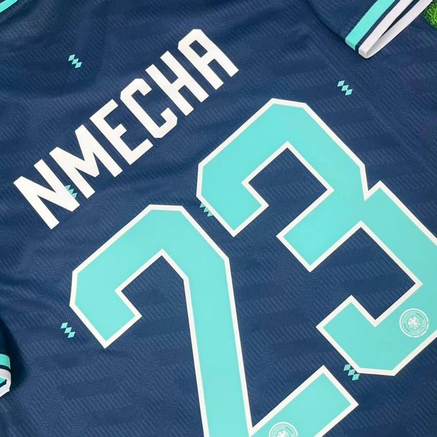 Felix Nmecha Germany 2026 World Cup Away Football Shirt - Jersey Kit - Trikot Maillot