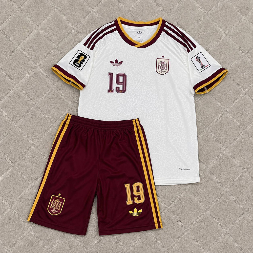 Lamine Yamal Spain 2026 World Cup Kids Football Jersey