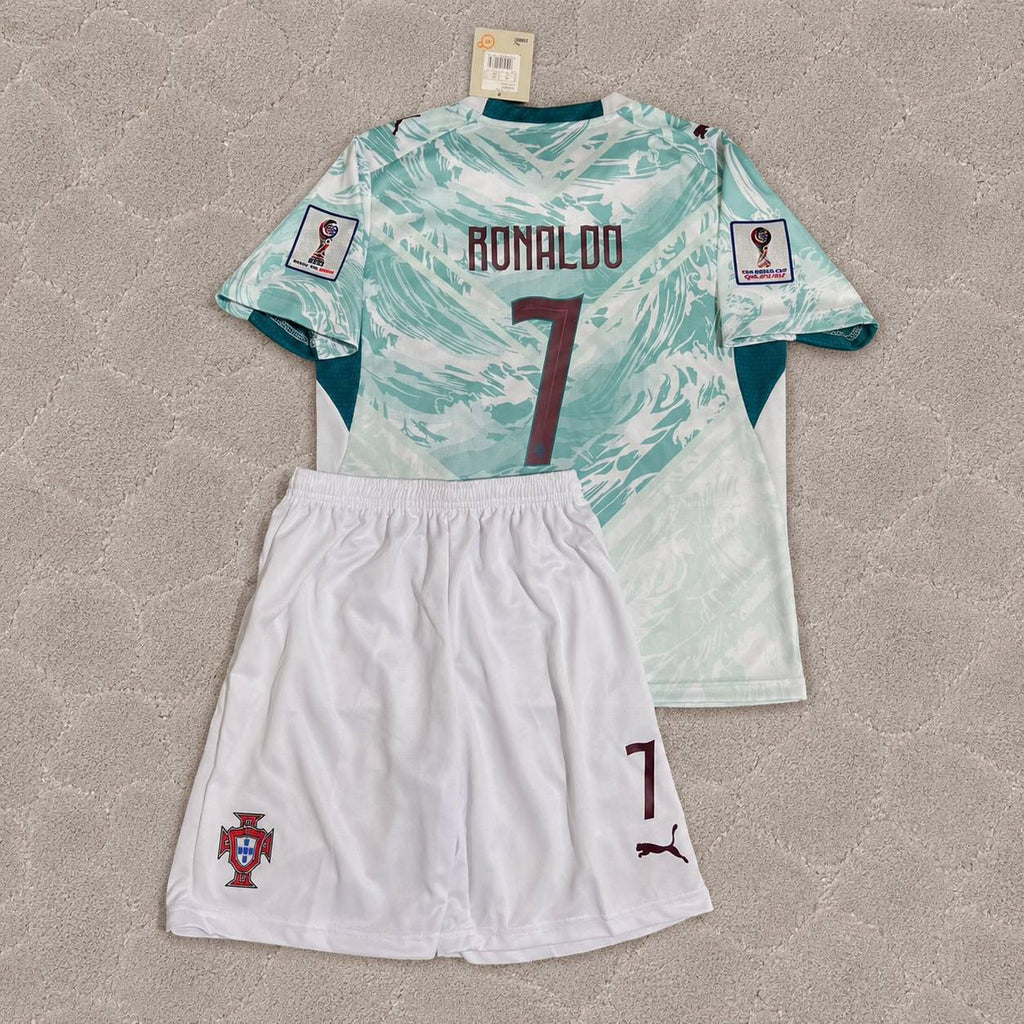 Cristiano Ronaldo Portugal 2026 World Cup White Away Football Jersey
