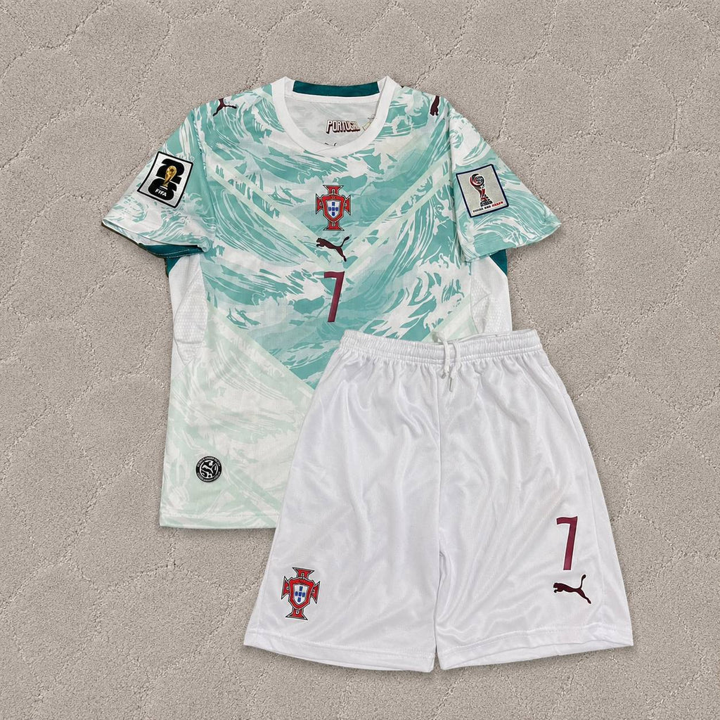 Cristiano Ronaldo Portugal 2026 World Cup White Away Football Jersey