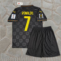 Cristiano Ronaldo Portugal 2026 World Cup Black Football Jersey Kit - Trikot Maillot