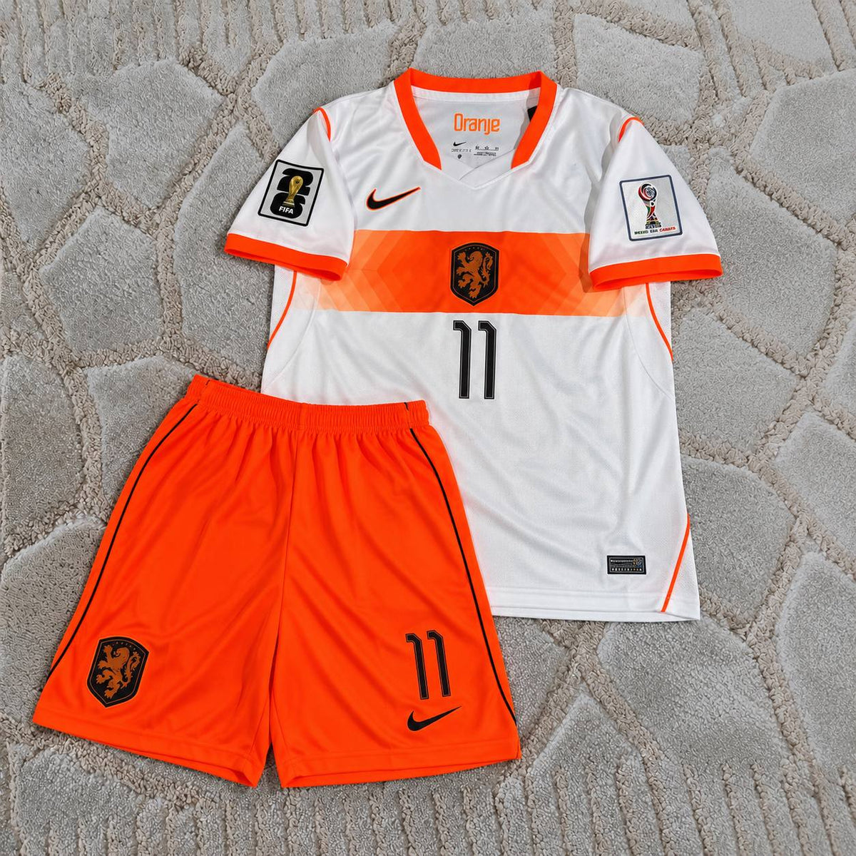 Cody Gakpo Netherlands 2026 World Cup Kids Football Shirt - Jersey Kit - Trikot Maillot