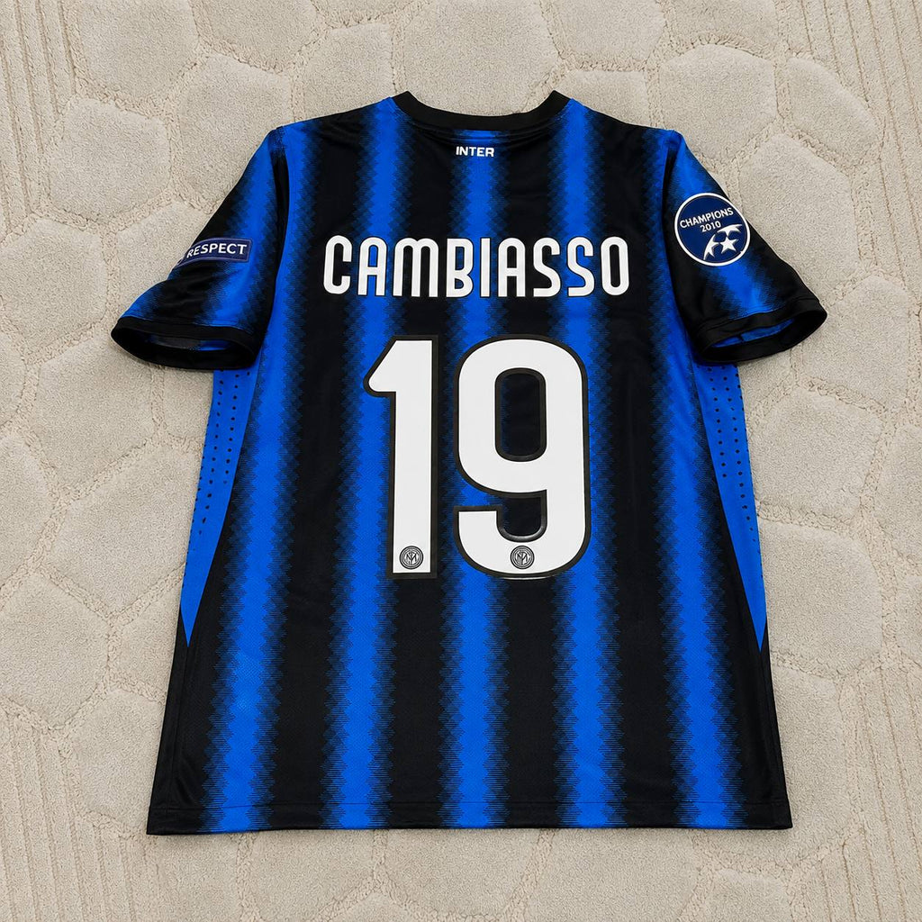 Esteban Cambiasso Inter 2011/2012 Football Jersey