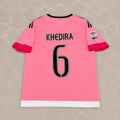 Sami Khedira Juventus Retro Pink 2015-2016 Jersey Trikot