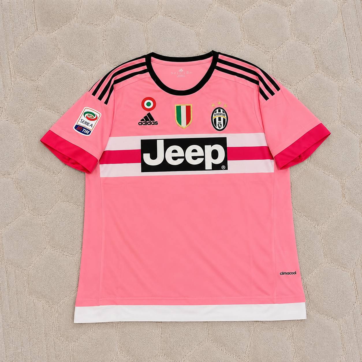 Sami Khedira Juventus Retro Pink 2015-2016 Jersey Trikot