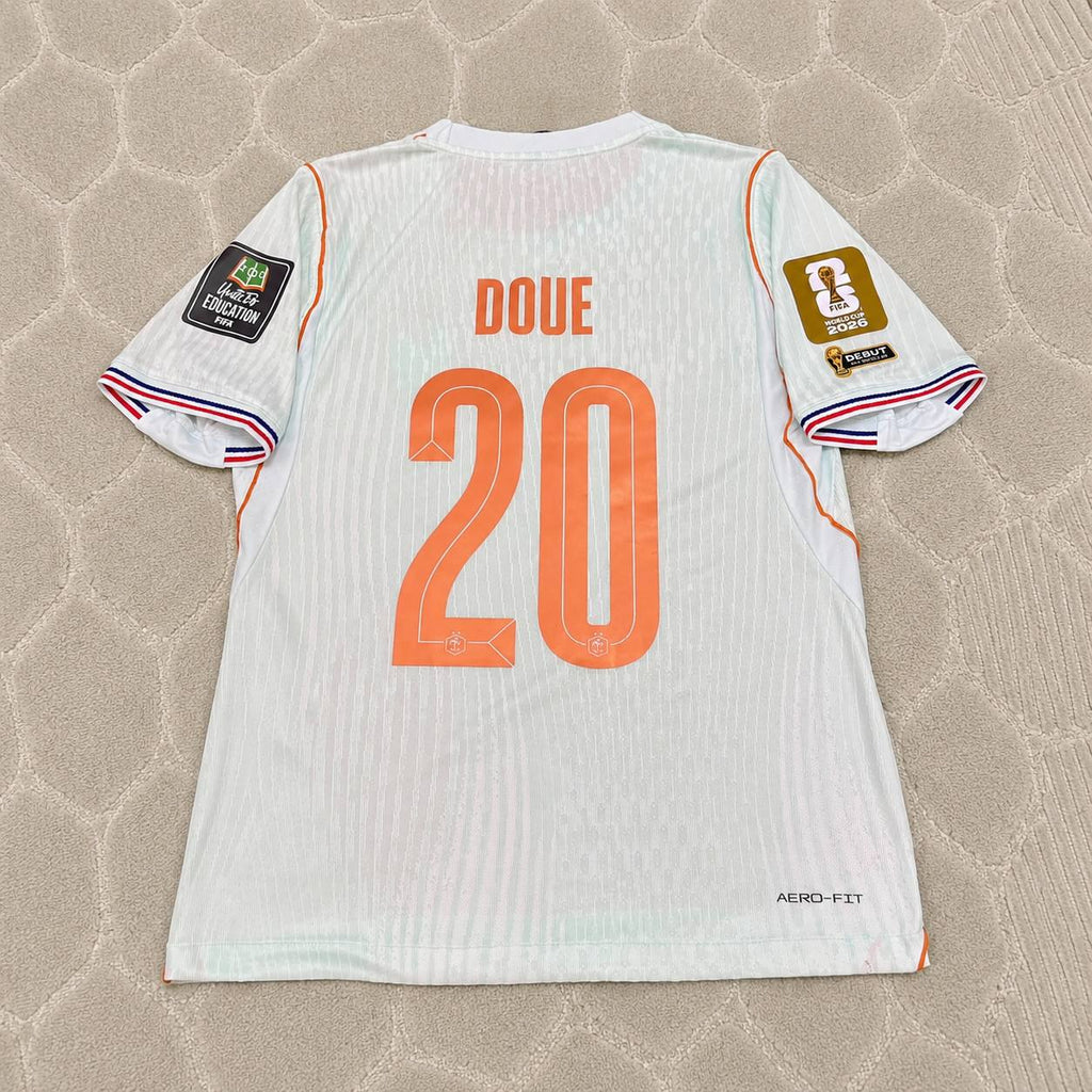 Desire Doue #20 France 2026 World Cup Away Jersey
