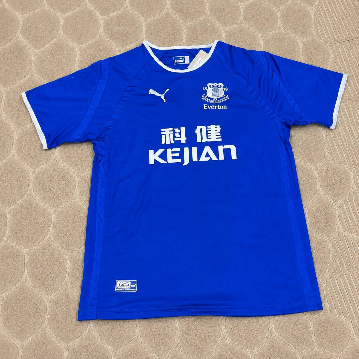 Wayne Rooney #18 Everton Fc Blue Retro Football Jersey