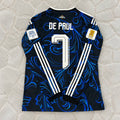 Rodrigo de Paul Argentina 2026 World Cup Long Sleeve Football Jersey