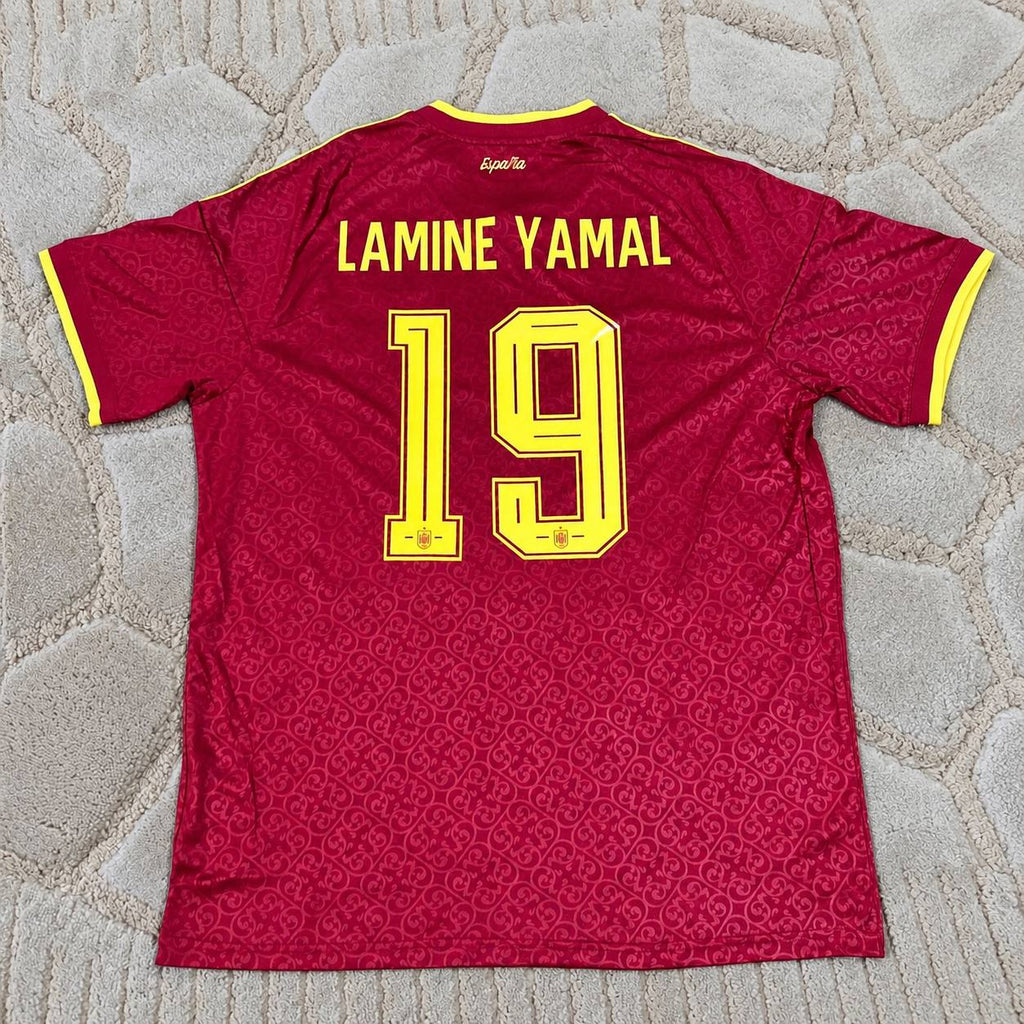 Lamine Yamal #19 Spain New Season 2026 World Cup Special Edition Football Jersey Kit - Trikot Maillot