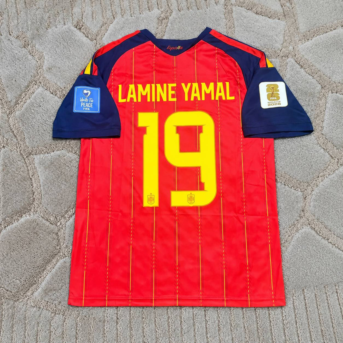 Lamine Yamal #19 Spain New Season 2026 World Cup Football Jersey Kit - Trikot Maillot