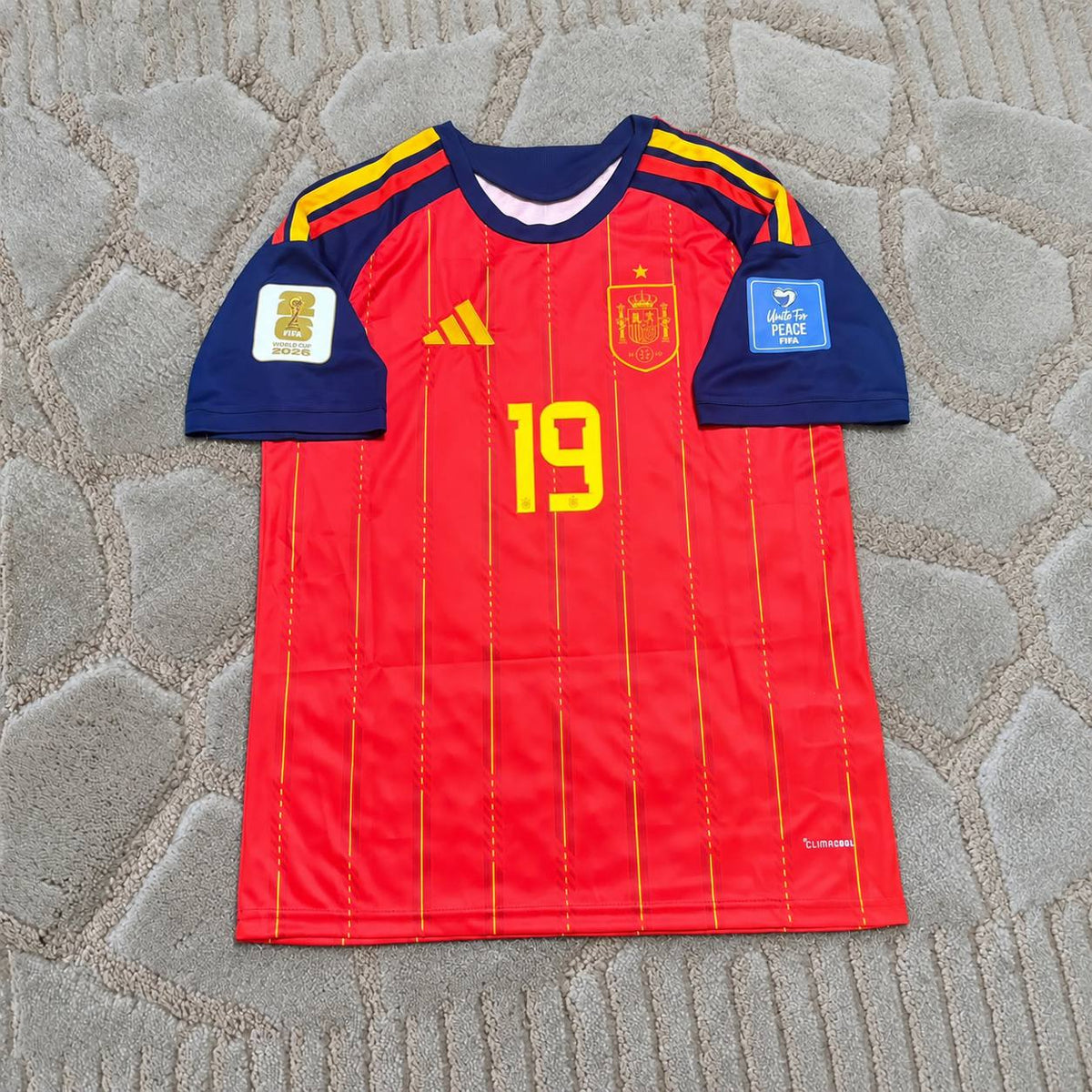 Lamine Yamal #19 Spain New Season 2026 World Cup Football Jersey Kit - Trikot Maillot